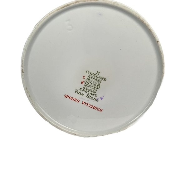 Spode Fitzhugh red set - Picture 2 of 4